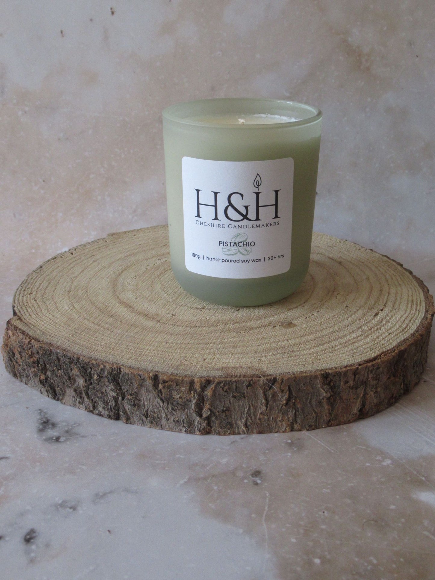 Pistachio Soy Wax Candle — Perfectly Imperfect