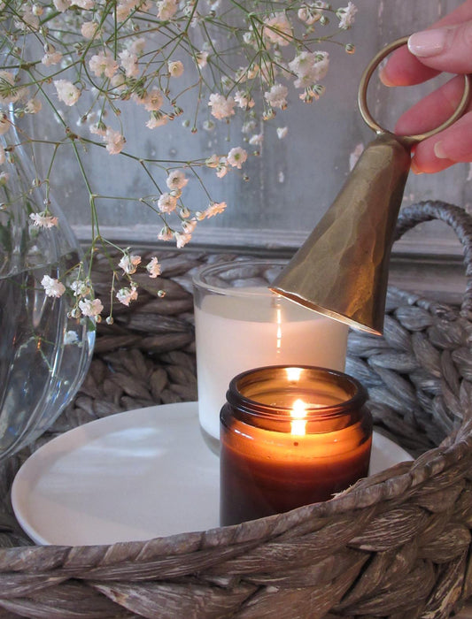 Brass Bell Candle Snuffer
